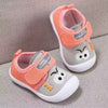 Spring Trend Non-slip Toddlers Soft Shoe - Gray Pink