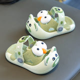 Summer Trend Non-slip Kids Soft Clog Shoe - Green