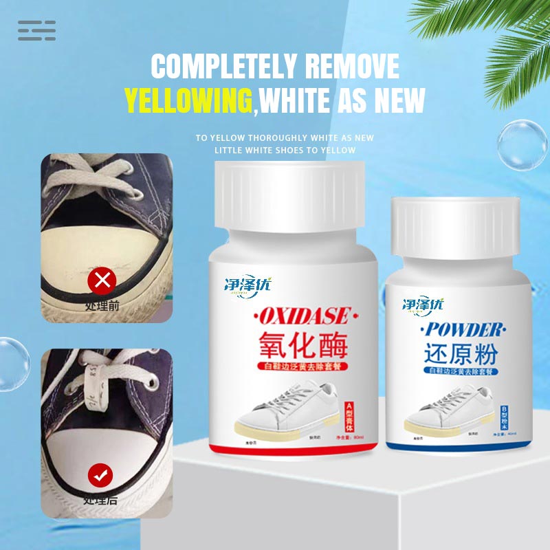 White Shoe Sole Yellowing Removal Kit Set