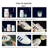 White Shoe Sole Yellowing Removal Kit Set